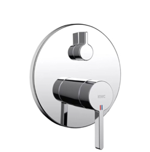 Duscharmatur KWC Bevo Edelstahl 2-Verbraucher