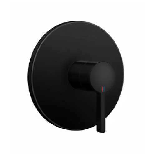 Duscharmatur KWC Bevo Schwarz matt