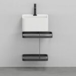 Les Petites Badmöbelkombinationen Gästebad B= 35 cm Ceramica Cielo