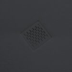 Malenke Grafito Stone Nox Ablaufdeckel Farbe McBath Duschwanne Boden eben