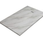 Duschwanne MIRAGE Calacatta Blanco L= 140 cm x B= 90 cm
