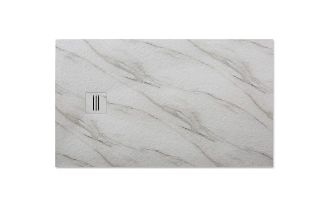 Duschwanne MIRAGE Calacatta Blanco L= 180 cm x B= 100 cm