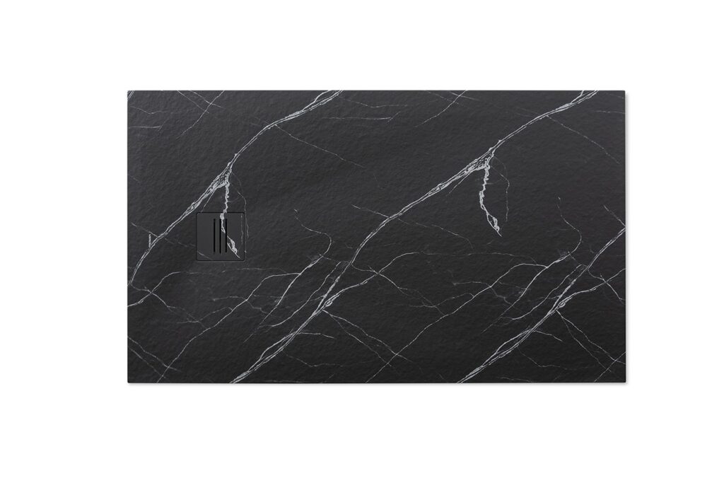 Duschwanne MIRAGE Marquina Negro L= 140 cm x B= 100 cm