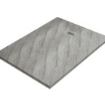 Duschwanne MIRAGE Travertino Gris L= 120 cm x B= 90 cm
