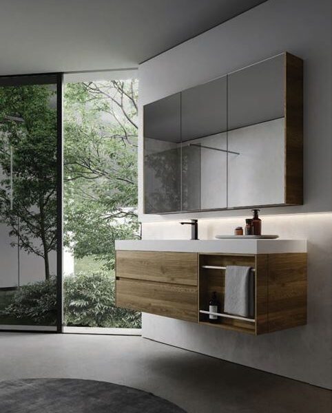 Design Badmöbel von IdeaGroup Linie NYU B= 137.4 cm