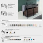 Narcisio Doppio Ausführungen Ceramica Cielo Bademöbel Design