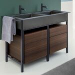 Narcisio Doppio von Cielo B= 113 cm Bademöbel Ceramica Cielo Design