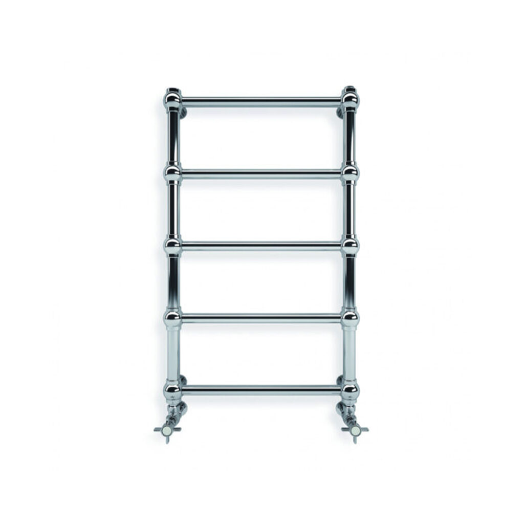 Design Badetuchwärmer elektrisch RETRO Chrom 154×50 cm