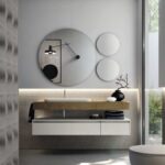 Design Badmöbel von IdeaGroup Linie Sense B=105 cm