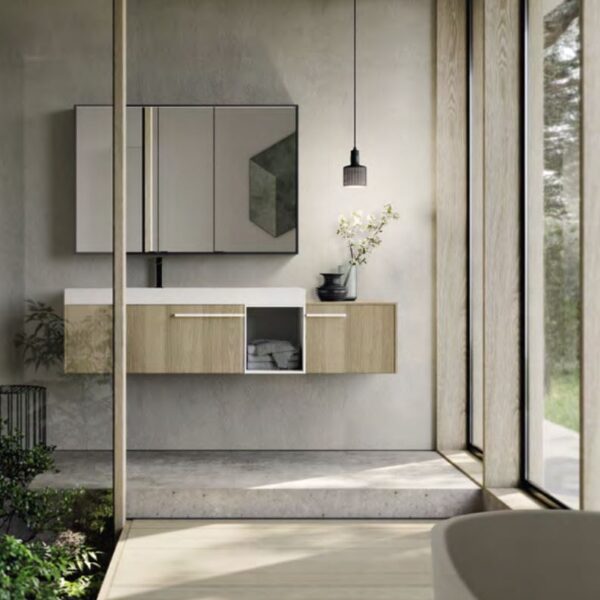Design Badmöbel von IdeaGroup Linie Sense B=168.6 cm