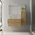 Design Badmöbel Smile Plan Mineralsolid von IdeaGroup B= 80 cm
