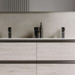 Design Badmöbel von IdeaGroup System B=140 cm