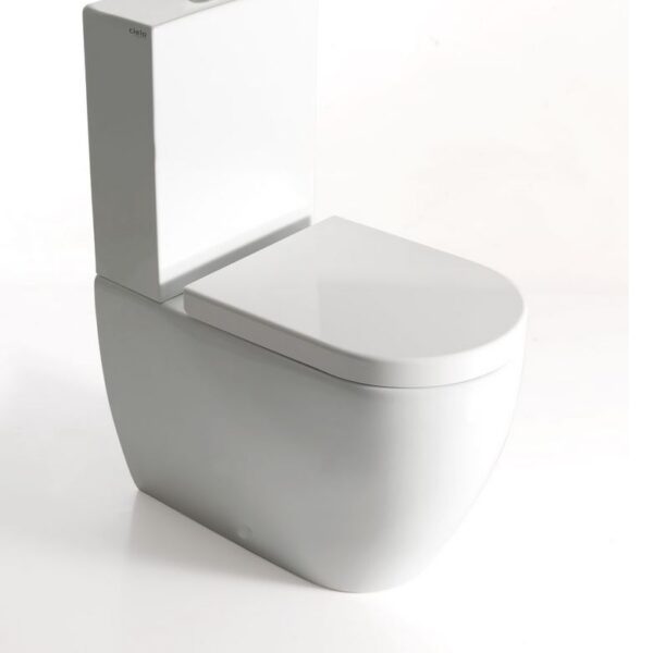 Stand WC Cielo Smile mit Aufsatzspülkasten wandbündig Cielo Design