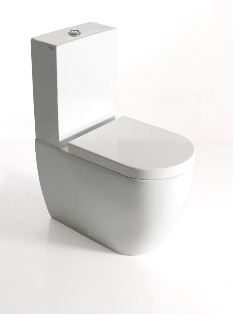 Stand WC Cielo Smile mit Aufsatzspülkasten