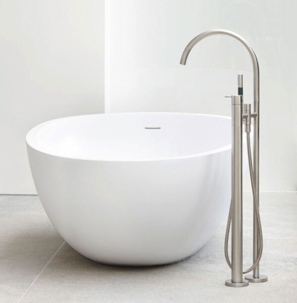 Mischer FS5AP für Badewanne freistehend UP-montage Vola Bodenstehend Edelstahl