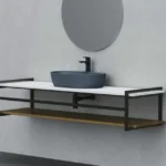 Hang and Stand Badmöbel Azzurra Keramik wand hängend 120