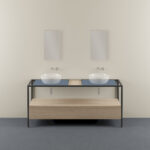Hang and Stand Badmöbel stehend 180 Azzurra Ceramica