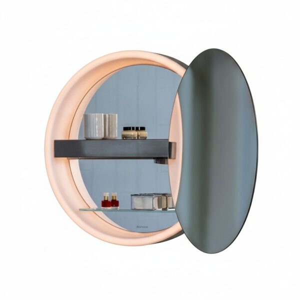 Spiegelschrank LUNE 73 L Schneider Edelstahl