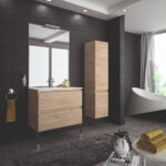 Badmöbel Campus Innen Schubladen aus Metall B= 80 cm