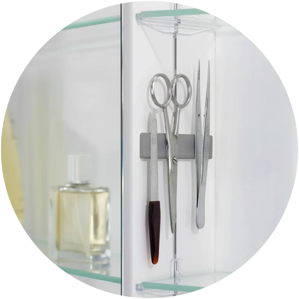 Sidler Spiegelschrank Cubango Wandmagnet