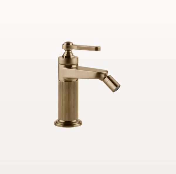 65007 Warm Bronze gebürstet Pvd Bidet Mischer Gessi Venti20 Retro Nostalgisch