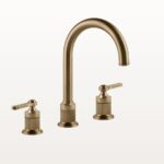 65016 Warm Bronze gebürstet Pvd Waschtischmischer Dreiloch Gessi Venti20 Nostalgisch Retro