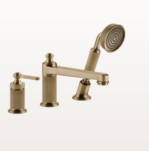 3-Loch Wannenarmatur Bronze Gessi Venti20