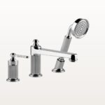 65037 Chrom Wannenrandarmatur Dreiloch Gessi Venti20 Nostalgisch Retro