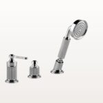 65043 Chrom Wannenrand Armatur Gessi Venti20 Nostalgisch Retro