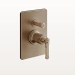 65079 Kupfer gebürstet Pvd Duscharmatur Unterputz Gessi Venti20 Nostalgisch Retro