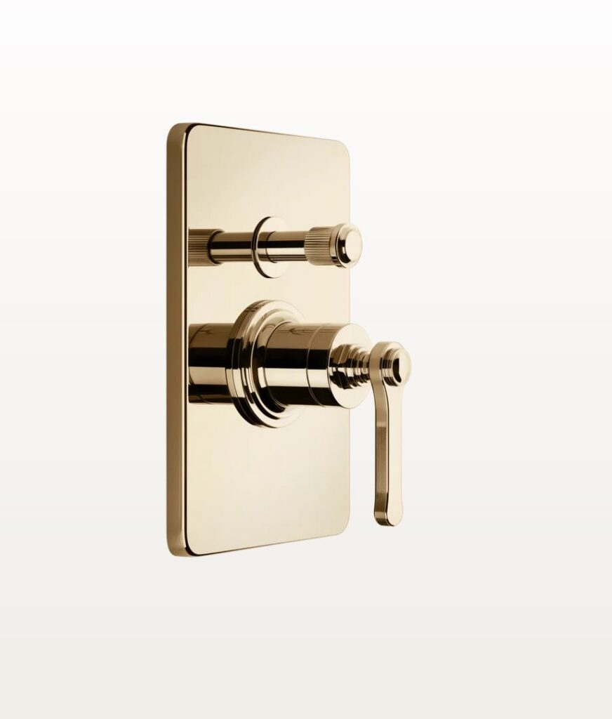65079 Warm Bronze Pvd Duscharmatur Unterputz Gessi Venti20 Nostalgisch Retro