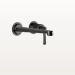 65089 Metall Schwarz Pvd Einhand Waschtischmischer Unterputz Gessi Venti20 Nostalgisch Retro