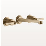 3-Loch Waschtischarmatur Bronze Gessi Venti20