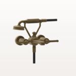 65113 Messing Antik Badewannenmischer Aufputz Gessi Venti 20 Retro Nostalgisch