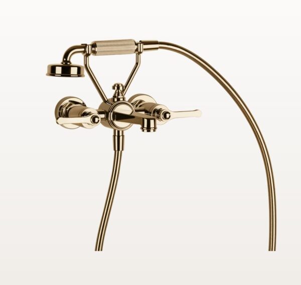 65113 Warm Bronze Pvd Badewannenmischer Aufputz Gessi Venti 20 Retro Nostalgisch