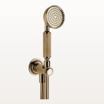 65123 Warm Bronze Pvd Brauseset Wandanschluss Gessi Venti20 Nostalgisch Retro