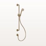 65142 Warm Bronze gebürstet Pvd Brausegarnitur Gessi Venti20 Nostalgisch Retro