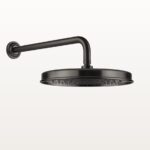 65149 Metall Schwarz gebürstet Pvd Kopfbrause Gessi Venti20 Nostalgisch Retro