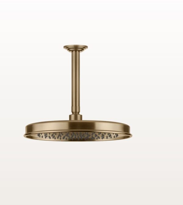 65153 Warm Bronze gebürstet Pvd Kopfbrause Gessi Venti20 Nostalgisch Retro