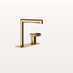 Waschtischmischer Gessi Anello Tischmontage Warm bronze PVD