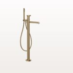 63328 Badewannenarmatur freistehend Gessi Anello Warm bronze gebürstet PVD