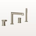 4-Loch Wannenarmatur Gessi Anello Finox Optik