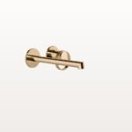 Waschtischmischer Gessi Anello Unterputz Rosetten Warm bronze PVD