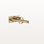 Waschtischmischer Gessi Anello Unterputz Abdeckplatte Warm bronze PVD