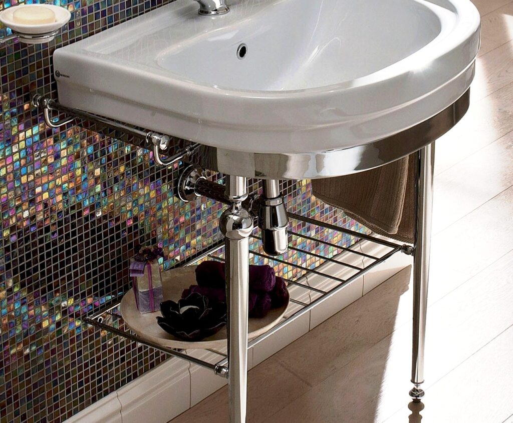 Fussgestell für Waschtisch Sbordoni Masaccio