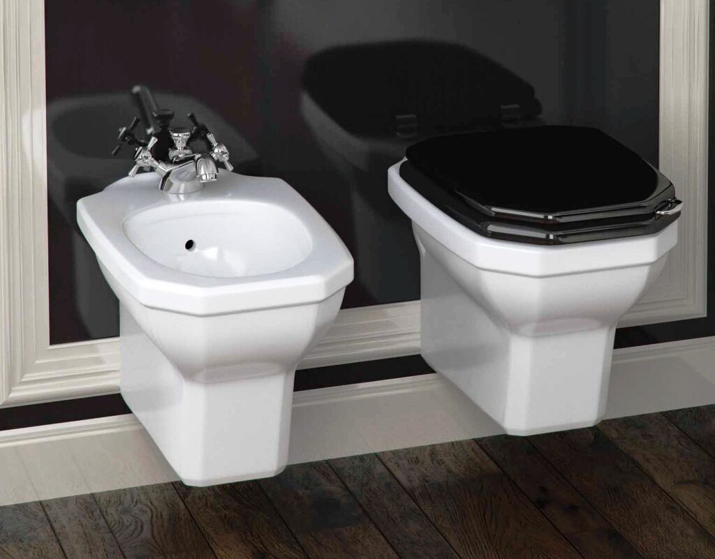 WC Wand Sbordoni Romana Nostalgisch