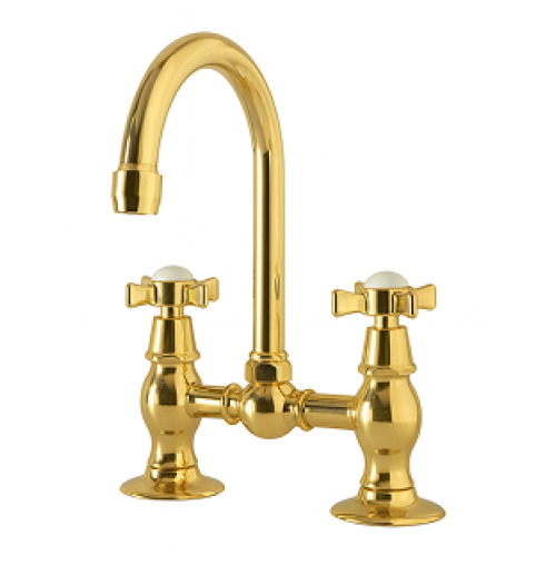 Mischer Waschtisch Stand 2-Loch Sbordoni Antica