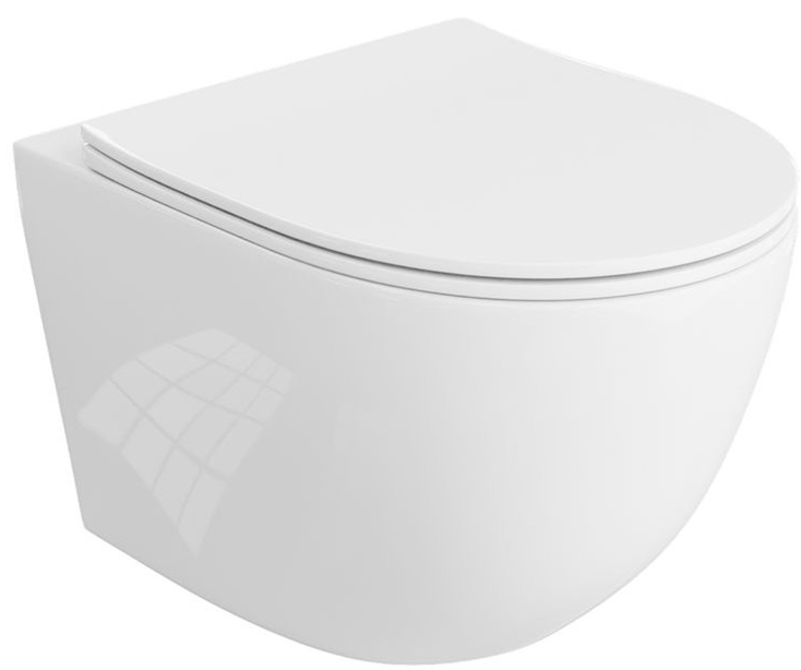 WC-Set Sito Spülrandlos Tornado Flush