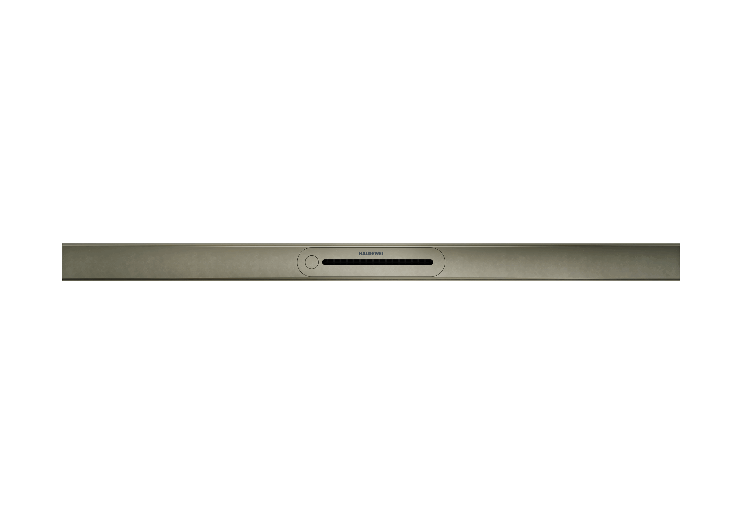 FLOWPOINT ZERO Mod.2410,233x60mm, Champagner gebürstet