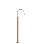Freistehende Design-Badarmatur Roségold